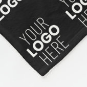 Tot 12 verschillende logo's of geüploade Afbeeldin Fleece Deken (Hoek)