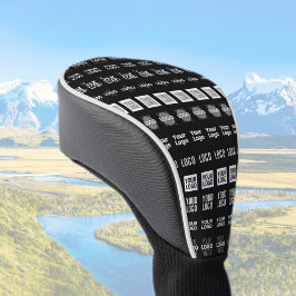 Tot 12 verschillende logo's of geüploade Afbeeldin Golfheadcover