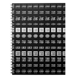 Tot 12 verschillende logo's of geüploade afbeeldin notitieboek