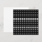 Tot 12 verschillende logo's of geüploade Afbeeldin Notitiekaartje (Voorkant / Achterkant)