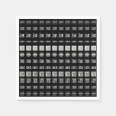 Tot 12 verschillende logo's of geüploade Afbeeldin Servet (Voorkant)