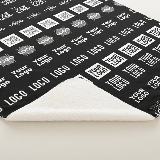 Tot 12 verschillende logo's of geüploade Afbeeldin Sherpa Deken (3/4)