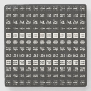 Tot 12 verschillende logo's of geüploade Afbeeldin Stenen Onderzetter