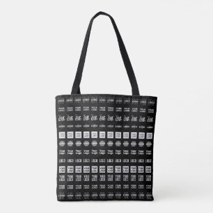 Tot 12 verschillende logo's of geüploade Afbeeldin Tote Bag