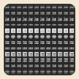 Tot 12 verschillende logo's of geüploade Afbeeldin Vierkante Sticker