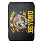 tot 1e klas en verder Astronaut Student Badmat (Voorkant Verticaal)