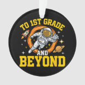 tot 1e klas en verder Astronaut Student Ornament (voorkant)