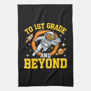 tot 1e klas en verder Astronaut Student Theedoek