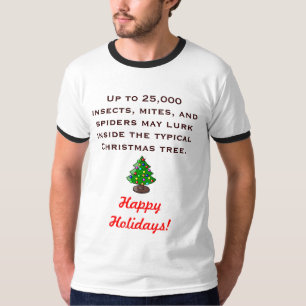 Tot 25.000 insecten, mijten en spinnen... t-shirt