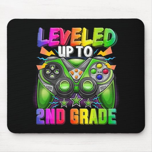 Tot 2e graad gamer terug naar school muismat (Voorkant)