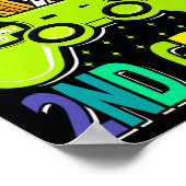 Tot 2e graad gamer terug naar school poster (Hoek)