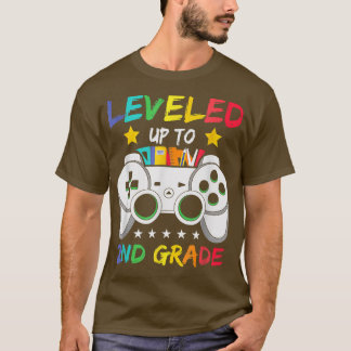 Tot 2e graad videospel terug naar school t-shirt
