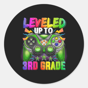 Tot 3de gamer van de rang terug naar school eerst ronde sticker