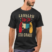 Tot 5e graad gamer terug naar school t-shirt (Voorkant)