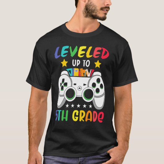 Tot 5e graad leraar 100e dag van de Schoo T-shirt (Voorkant)