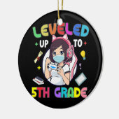 Tot 5e graad terug naar schoolgamer keramisch ornament (Links)