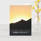 tot aan de zonsondergang kaart (Gele Bloem)