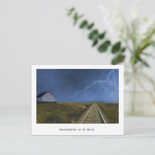 Tot aan het laatste afscheid - briefkaart (Staand voorkant)