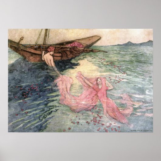 Tot aan het oppervlak van Warwick Goble Poster (Voorkant)