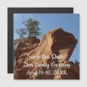 Tot Angels die landt in Zion National Park (Voorkant / Achterkant)