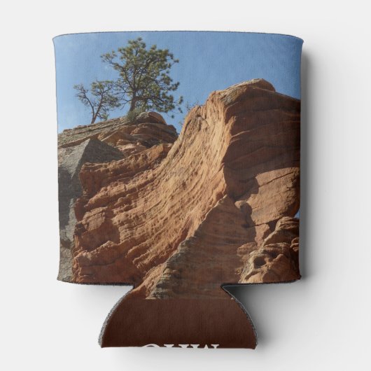 Tot Angels die landt in Zion National Park Blikjeskoeler (Achterkant)