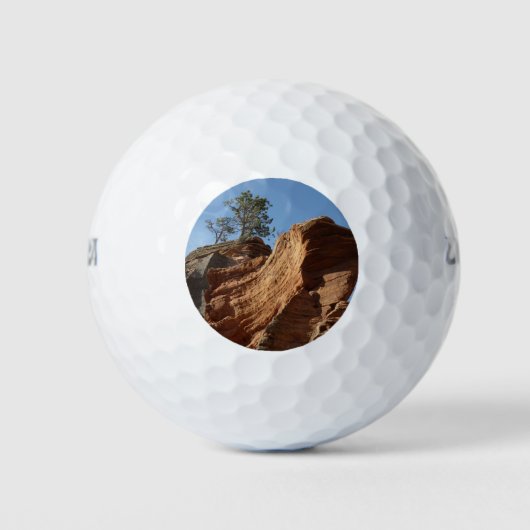 Tot Angels die landt in Zion National Park Golfballen (Voorkant)