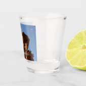 Tot Angels die landt in Zion National Park Shot Glas (Rechts)