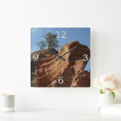 Tot Angels die landt in Zion National Park Vierkante Klok (Huis)