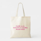 tot bag HdB Tote Bag (Achterkant)