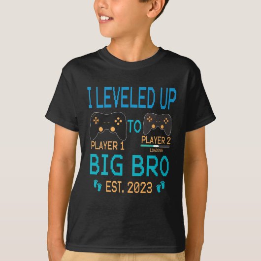 Tot Big Bro 2023, New Big Brother Gaming T-shirt (Voorkant)