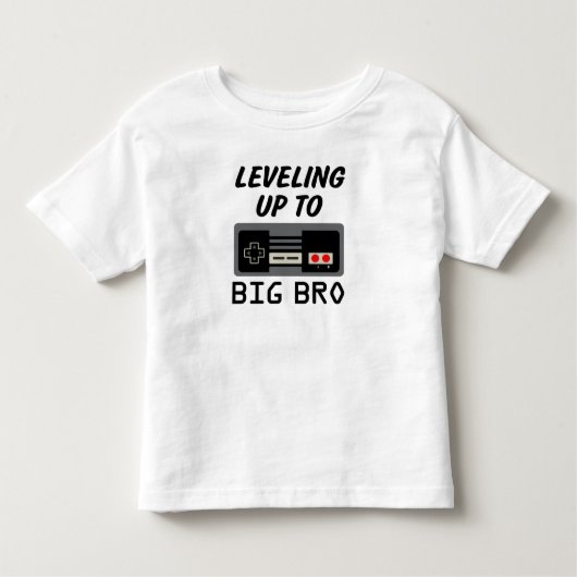 Tot Big Bro Shirt Video Game Brother (Voorkant)