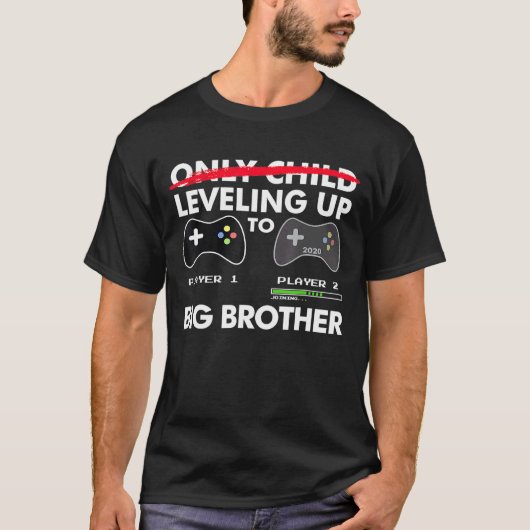 Tot Big Brother 2020 Video Game Player T-shirt (Voorkant)