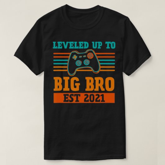 Tot Big Brother Est 2021 bevorderd tot Lev T-shirt (Design voorkant)