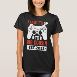 Tot Big Cousin 2023-gamingzwangerschap T-shirt