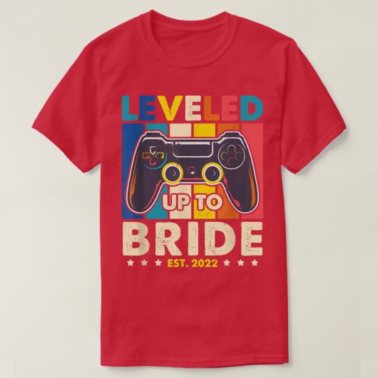 Tot Bride 2022 grappige gamer  kinderen T-shirt (Design voorkant)