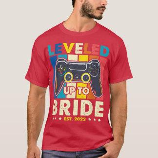 Tot Bride 2022 grappige gamer  kinderen T-shirt