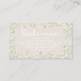 Tot de Clouds Baby shower Boeken voor Baby Kaart