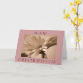 TOT DE DAG VAN DE GELUKKIGE MOEDERS KAART (Gele Bloem)