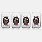 'Tot de dodenbril Blikvorm Glas (Voorkant)