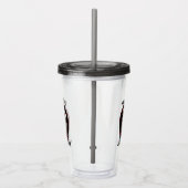 'Tot de dood Acryl Tumbler Drinkbeker (Rechts)