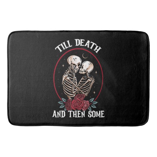 'Tot de dood badmat (Voorkant)