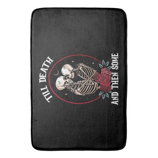 'Tot de dood badmat (Voorkant Verticaal)