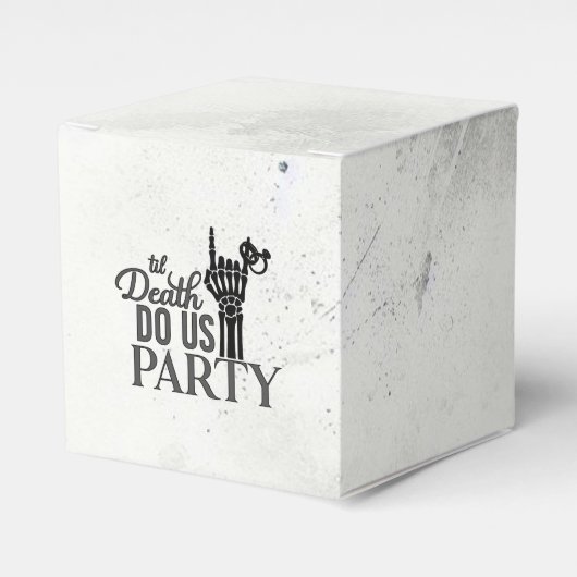 Tot de dood bedankdoosjes (Voorkant Zijde)