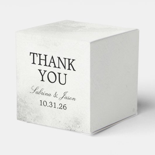 Tot de dood bedankdoosjes (Achterkant)