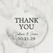 Tot de dood bedankjes labels (Achterkant)