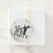 Tot de dood bedankjes labels (In situ)