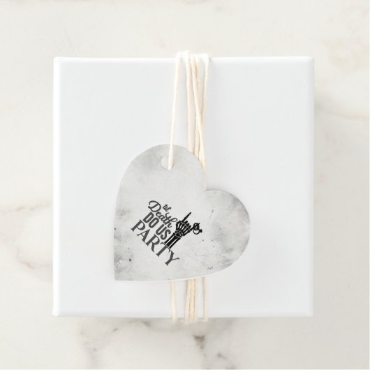 Tot de dood bedankjes labels (In situ)