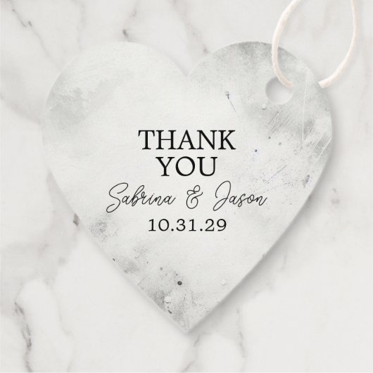 Tot de dood bedankjes labels (Achterkant)