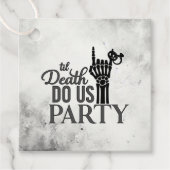 Tot de dood bedankjes labels (Voorkant)