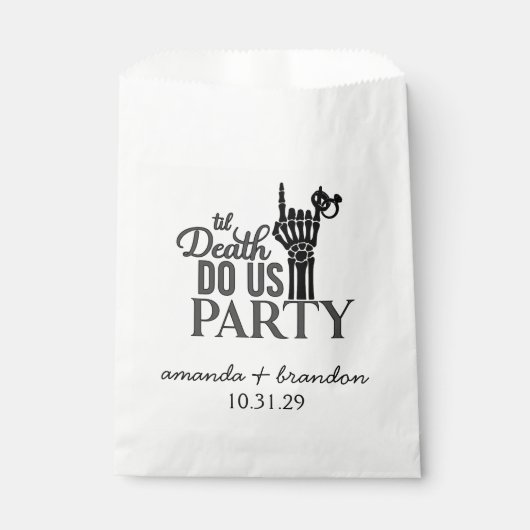 Tot de dood bedankzakje (Voorkant)